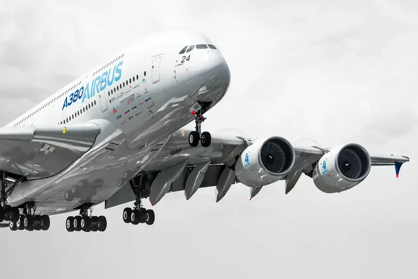El Airbus A380 impulsa un lucrativo mercado secundario gracias a sus piezas recuperadas