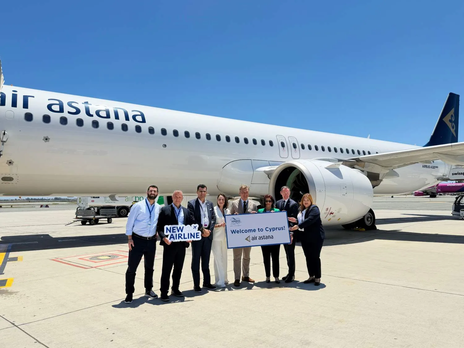 Air Astana conecta directamente Kazajistán y Chipre con nuevos vuelos regulares