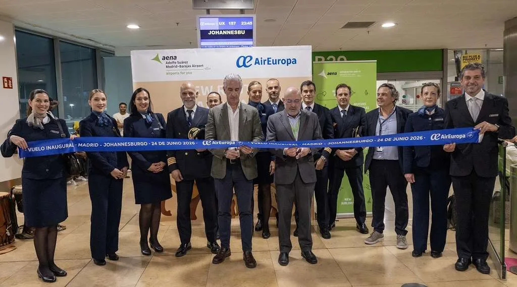 Air Europa lanza vuelo directo a Johannesburgo y amplía su red en África desde Madrid