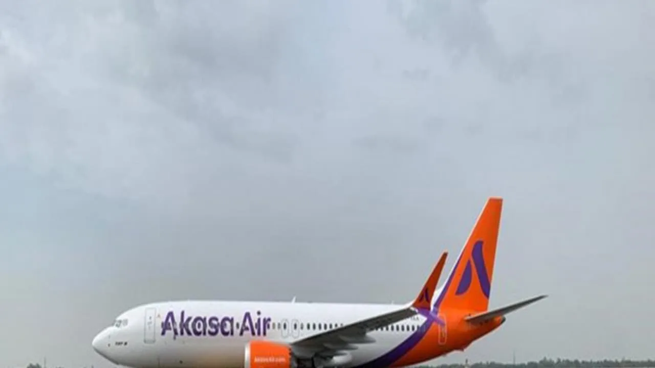 Akasa Air recibe su 39º avión y refuerza operaciones en el aeropuerto de Noida