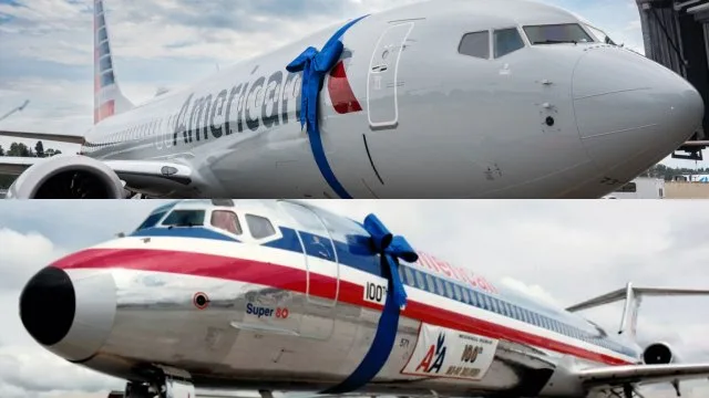American Airlines celebra la entrega de su 100º Boeing 737 MAX en su centenario