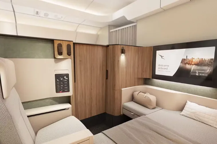 Qantas presenta avión para la ruta comercial sin escalas más larga del mundo