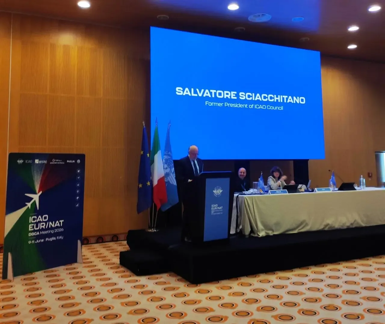 Delegación de Uzbekistán participa en reunión regional de la OACI en Italia