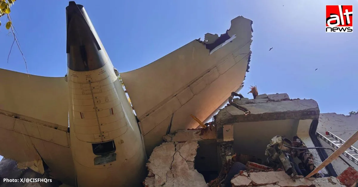 El mito del diálogo en cabina tras el accidente del vuelo Air India AI171 sin evidencia real