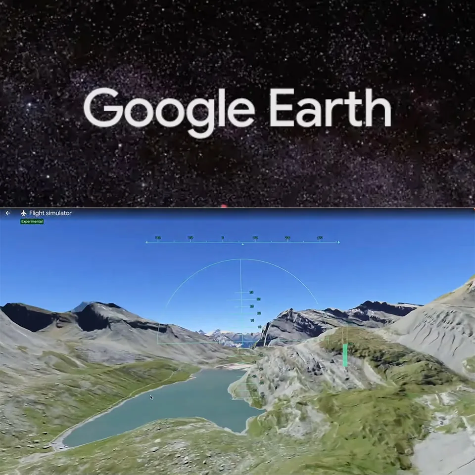 Google Earth lanza su simulador de vuelo accesible desde el navegador web