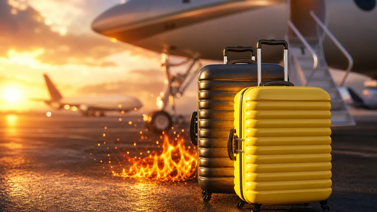 Más de 100 millones de baterías de litio se transportan mal, aumentando riesgos en vuelos comerciales