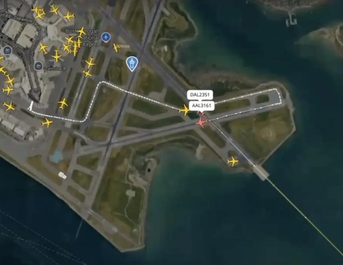 Piloto de Delta evita colisión entre aviones de American y Delta en Boston