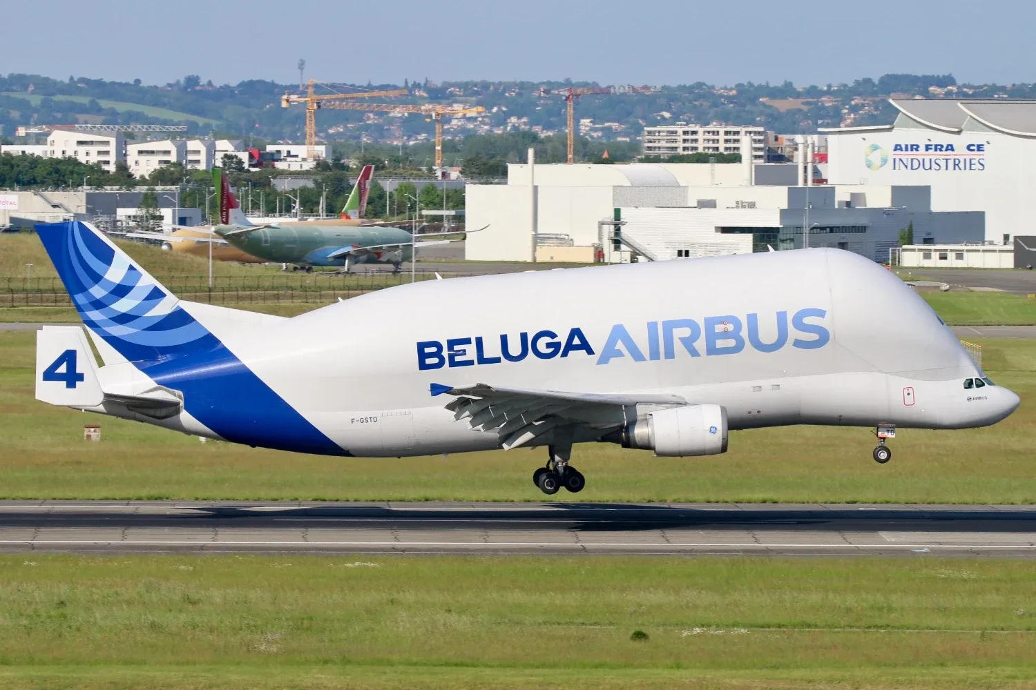 Un Airbus Beluga ST retirado se incorpora al museo Aeroscopia en Toulouse