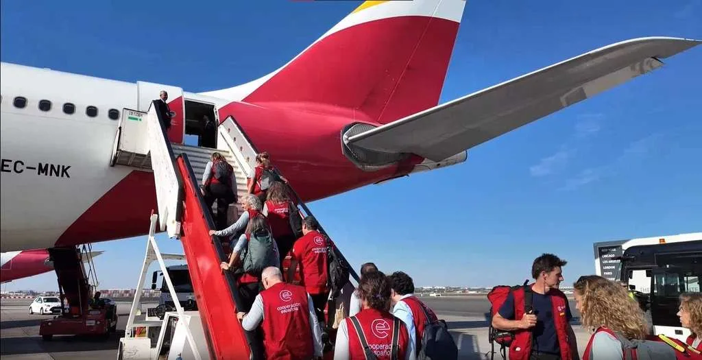 Iberia realiza nuevo vuelo humanitario a Venezuela tras los recientes terremotos