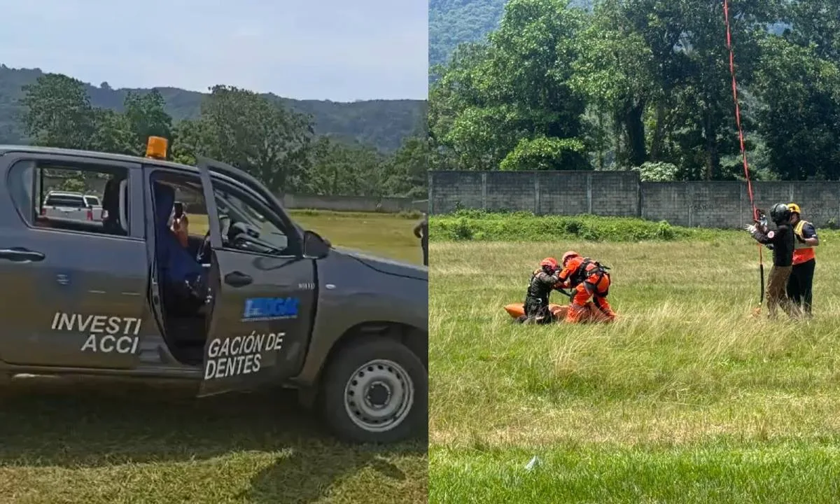 Investigan accidente aéreo en Chimaltenango mientras avanzan rescates de víctimas