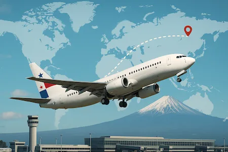 Panamá y Japón fortalecen vínculos con acuerdo para vuelos regulares de pasajeros y carga