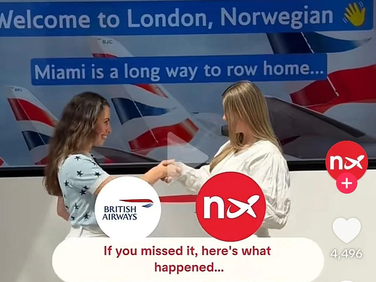 Rivalidad aérea en redes: British Airways y Norwegian protagonizan divertida disputa por una foto de perfil